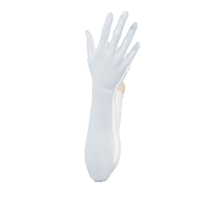 Pearl White Gloves (Opera Length)